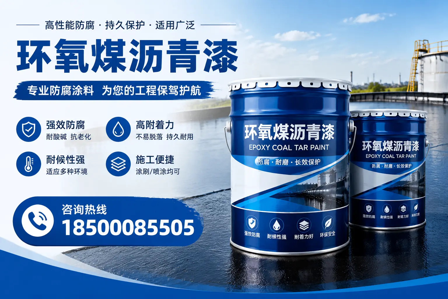 环氧煤沥青漆与其他漆类的比较,丹东用户的选择依据